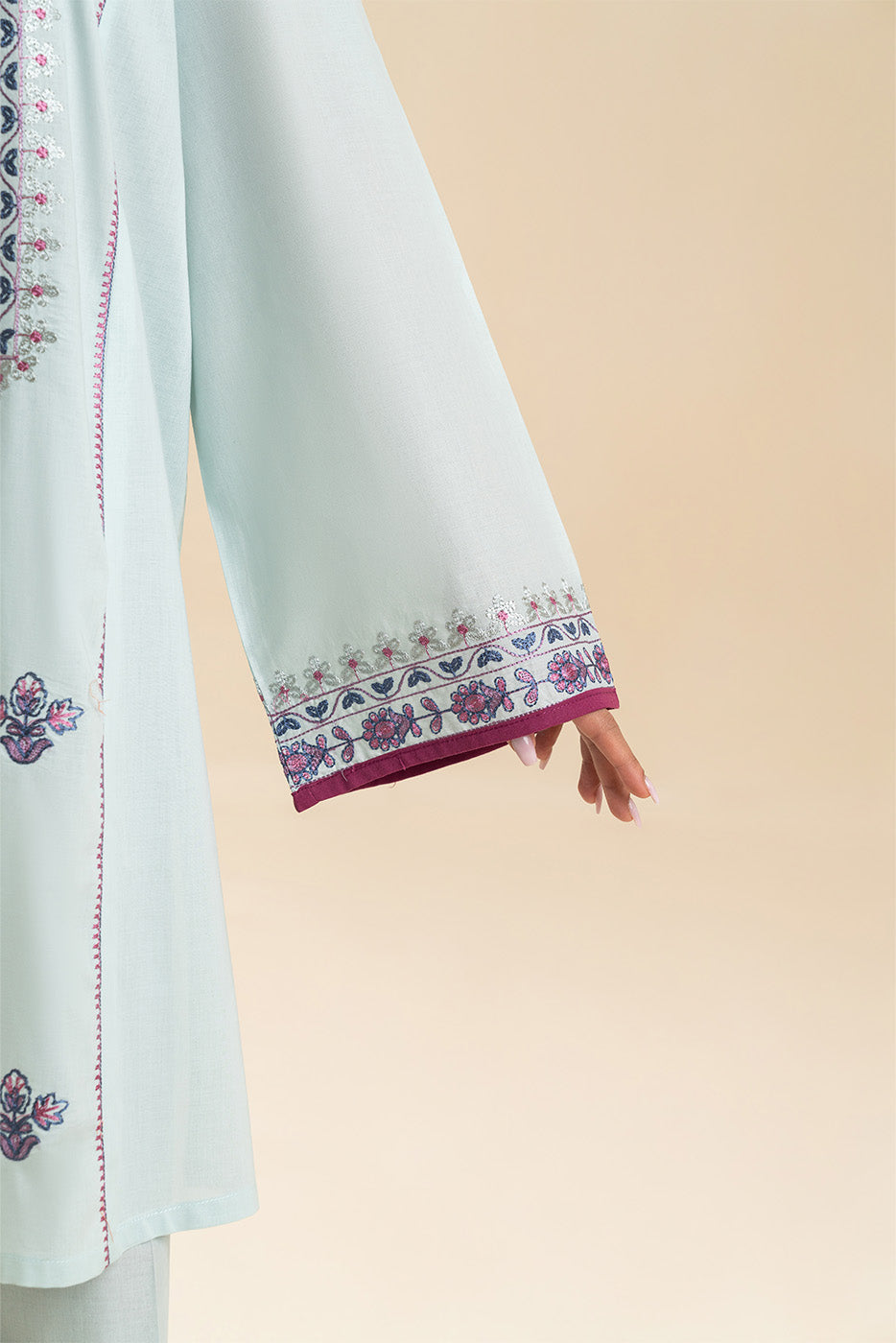 2 PIECE EMBROIDERED LAWN SUIT (PRET)