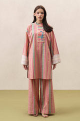 2 PIECE SOLID YARN DYED SUIT (PRET)