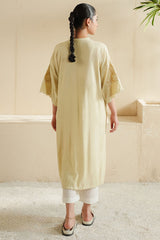 TROPICAL MUSE DYED LAWN SHIRT