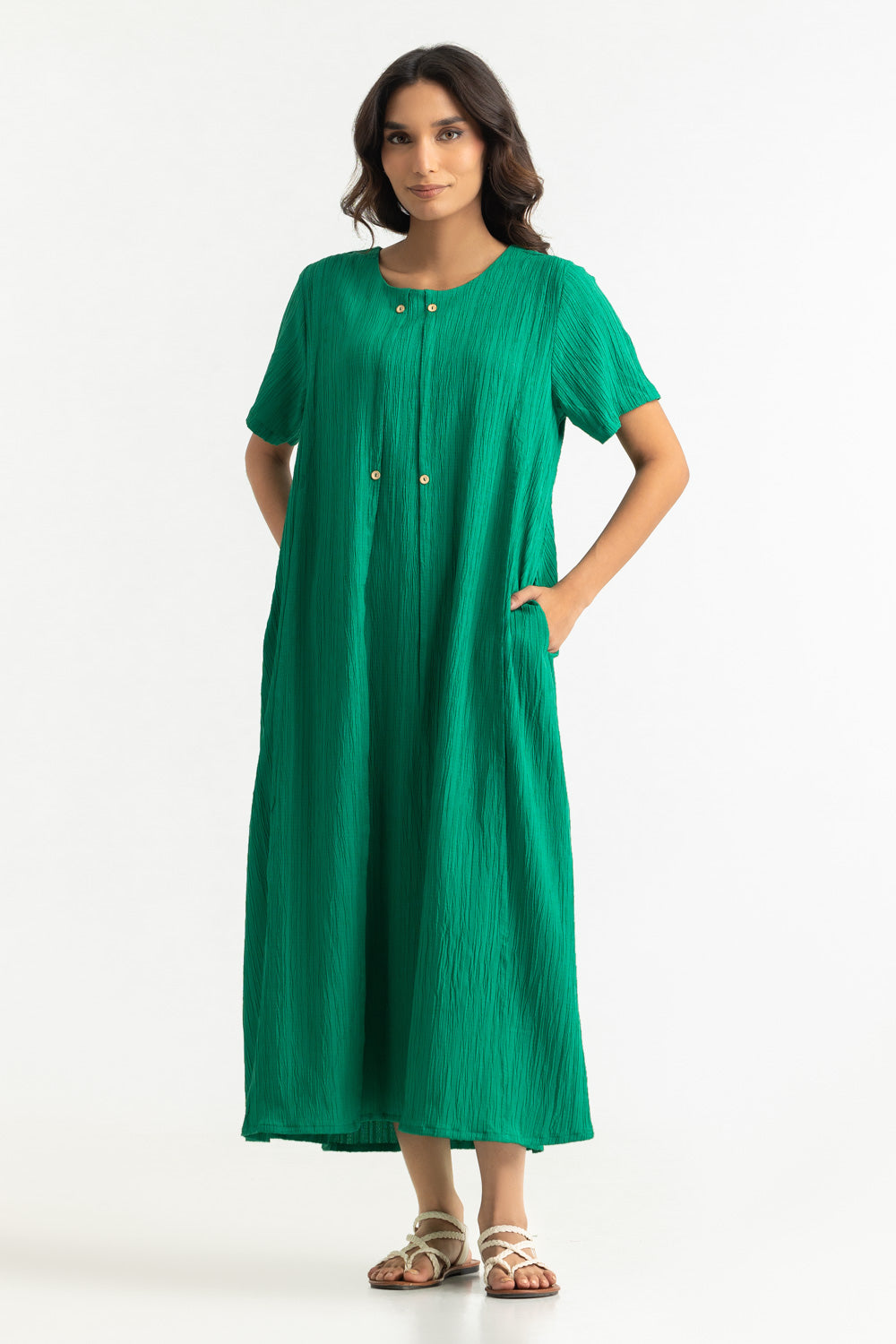 Blended Crinkle Dyed Shirt