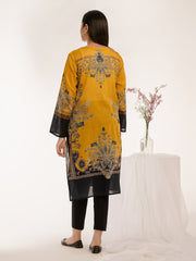 Texture Lawn Shirt-Embroidered (Pret)