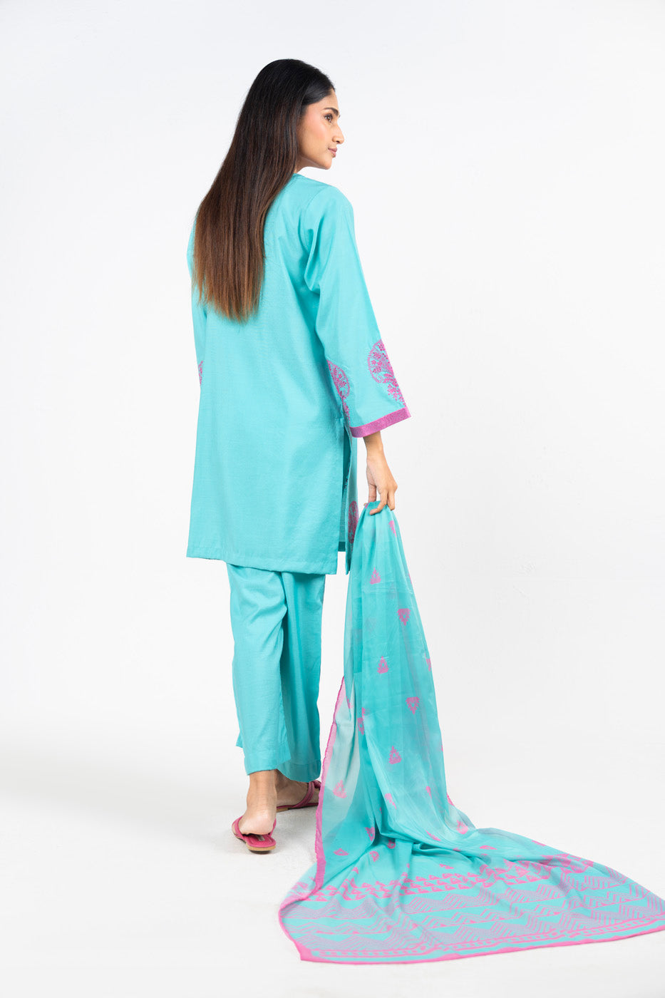 RTW | SHIRT, TROUSER & DUPATTA