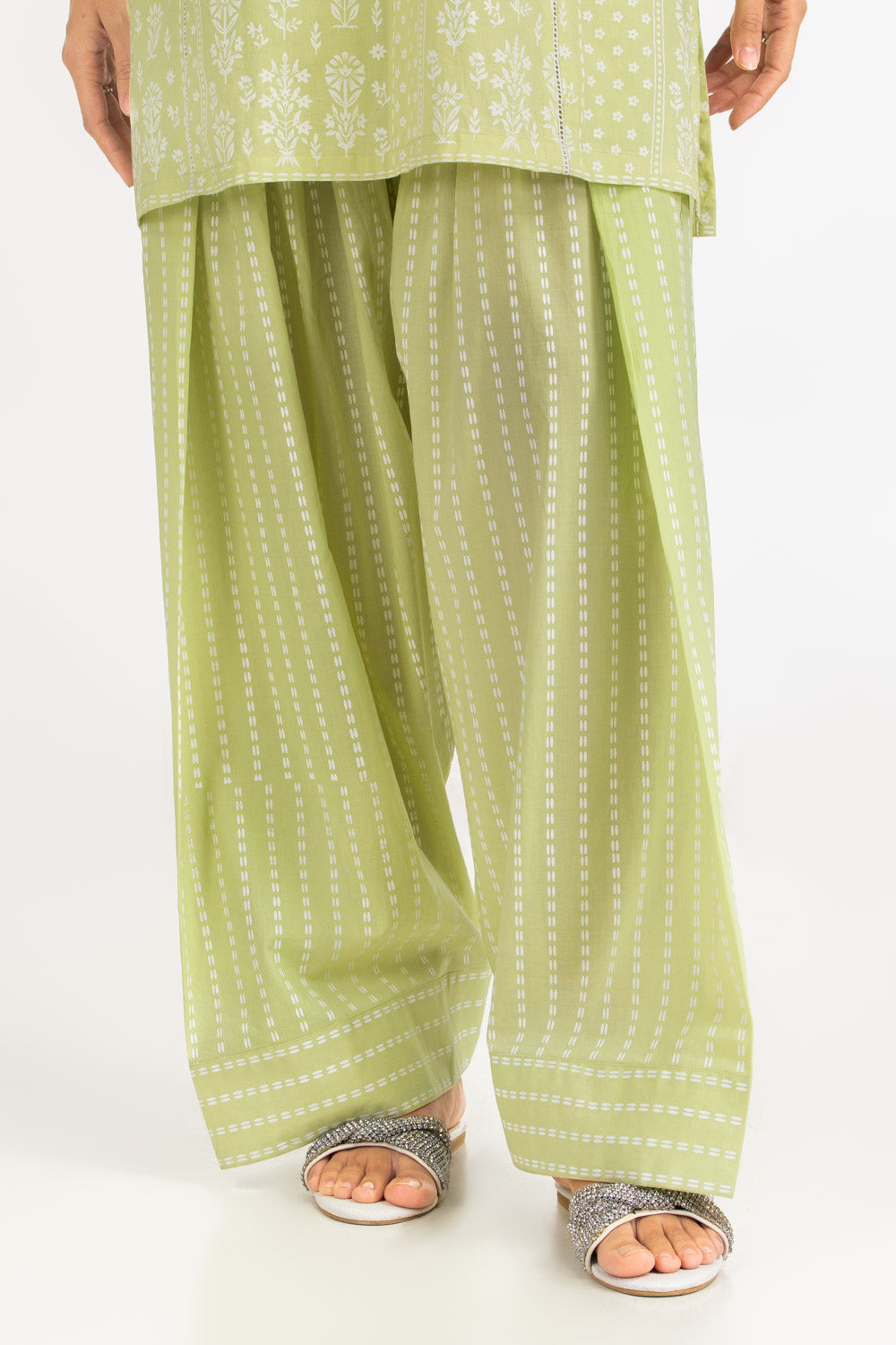Cambric Block Printed Co-Ord Set