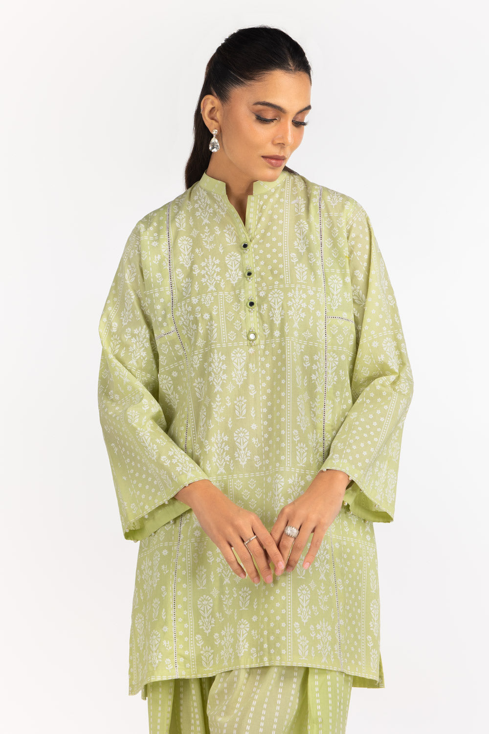 Cambric Block Printed Co-Ord Set