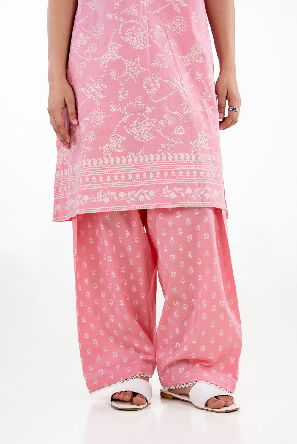 Cambric Block Printed Co-Ord Set