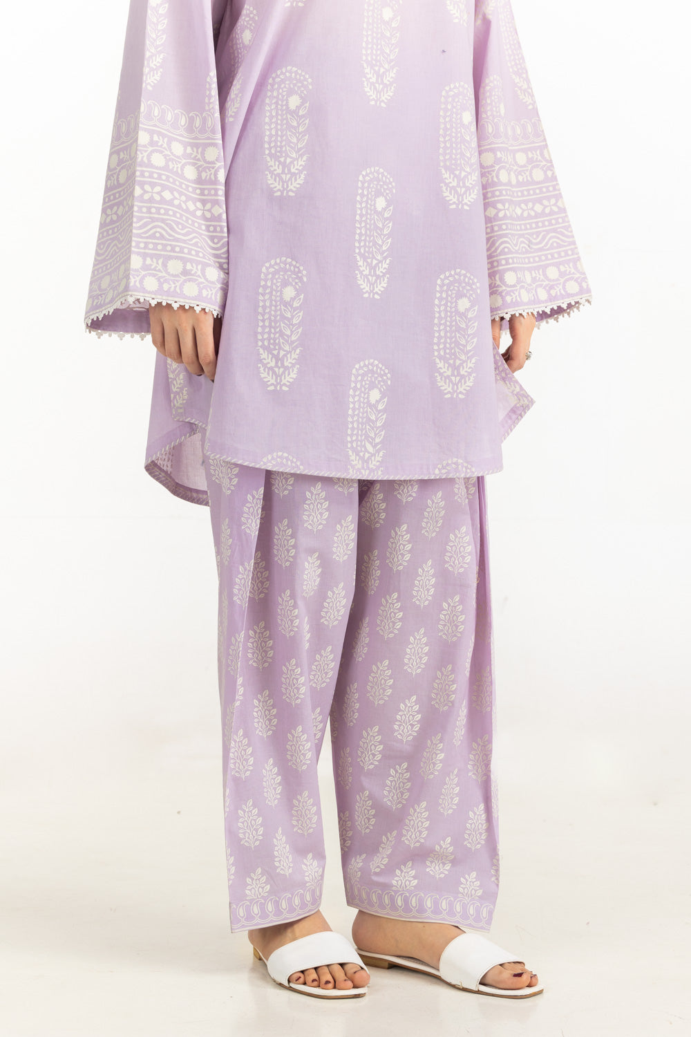 Cambric Block Printed Co-Ord Set