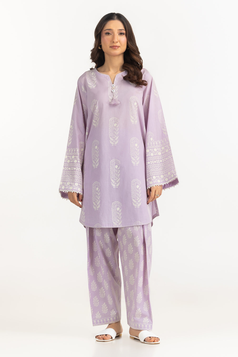 Cambric Block Printed Co-Ord Set