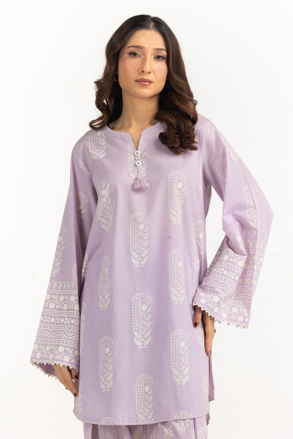 Cambric Block Printed Co-Ord Set