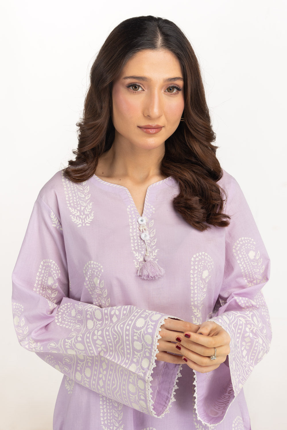 Cambric Block Printed Co-Ord Set