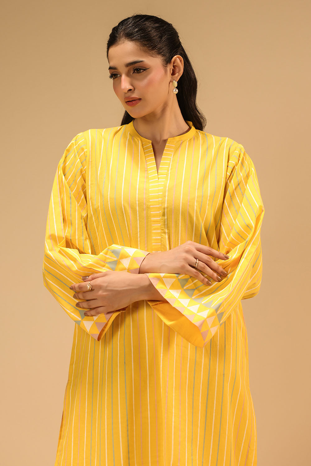 Cambric Block Printed Co-Ord Set