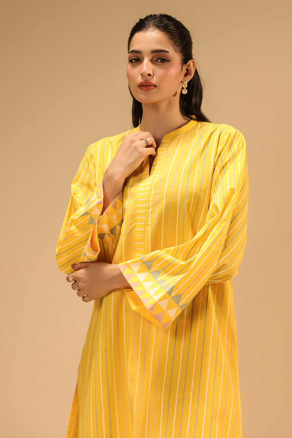 Cambric Block Printed Co-Ord Set