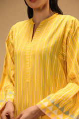 Cambric Block Printed Co-Ord Set