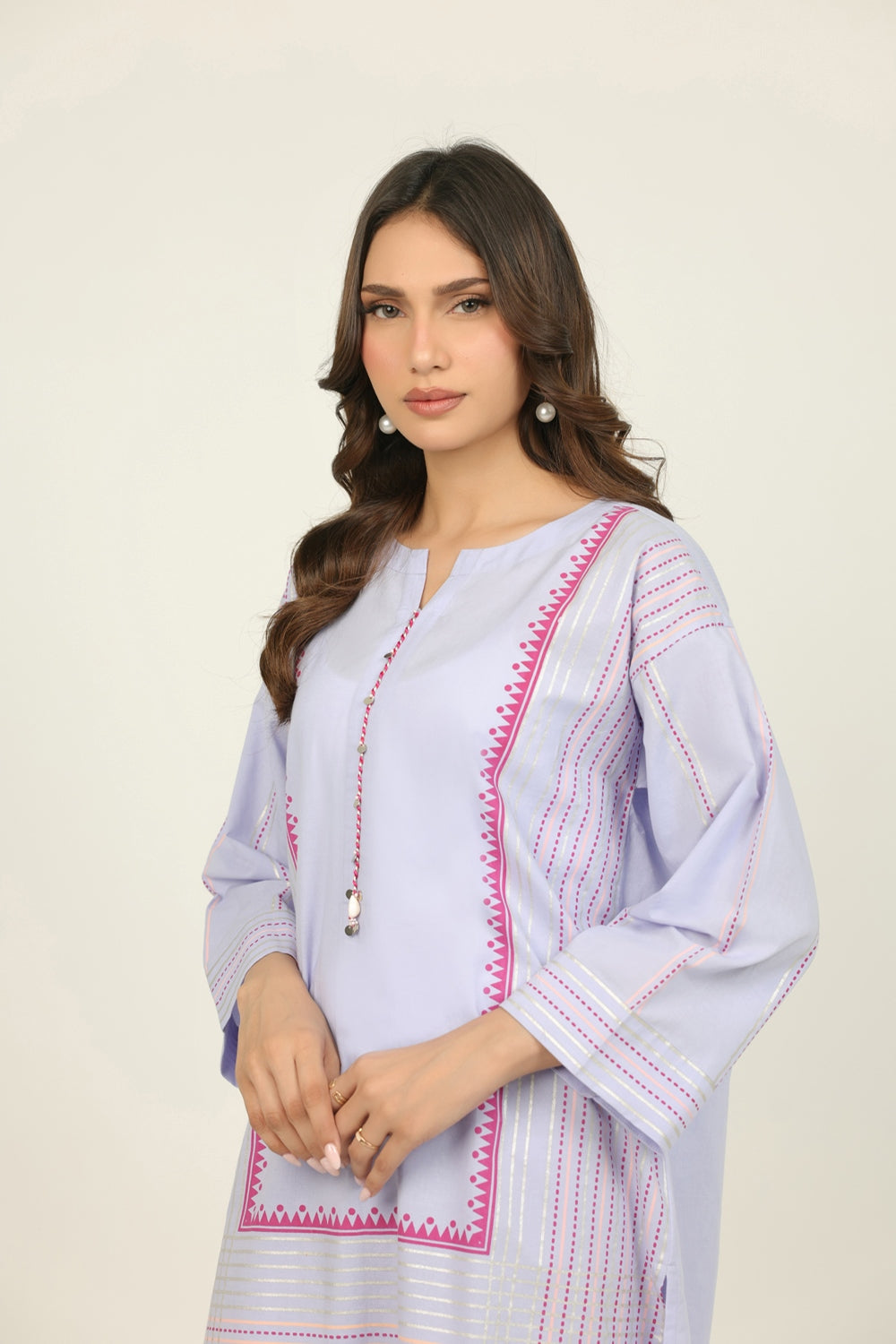 Cambric Block Printed Co-Ord Set