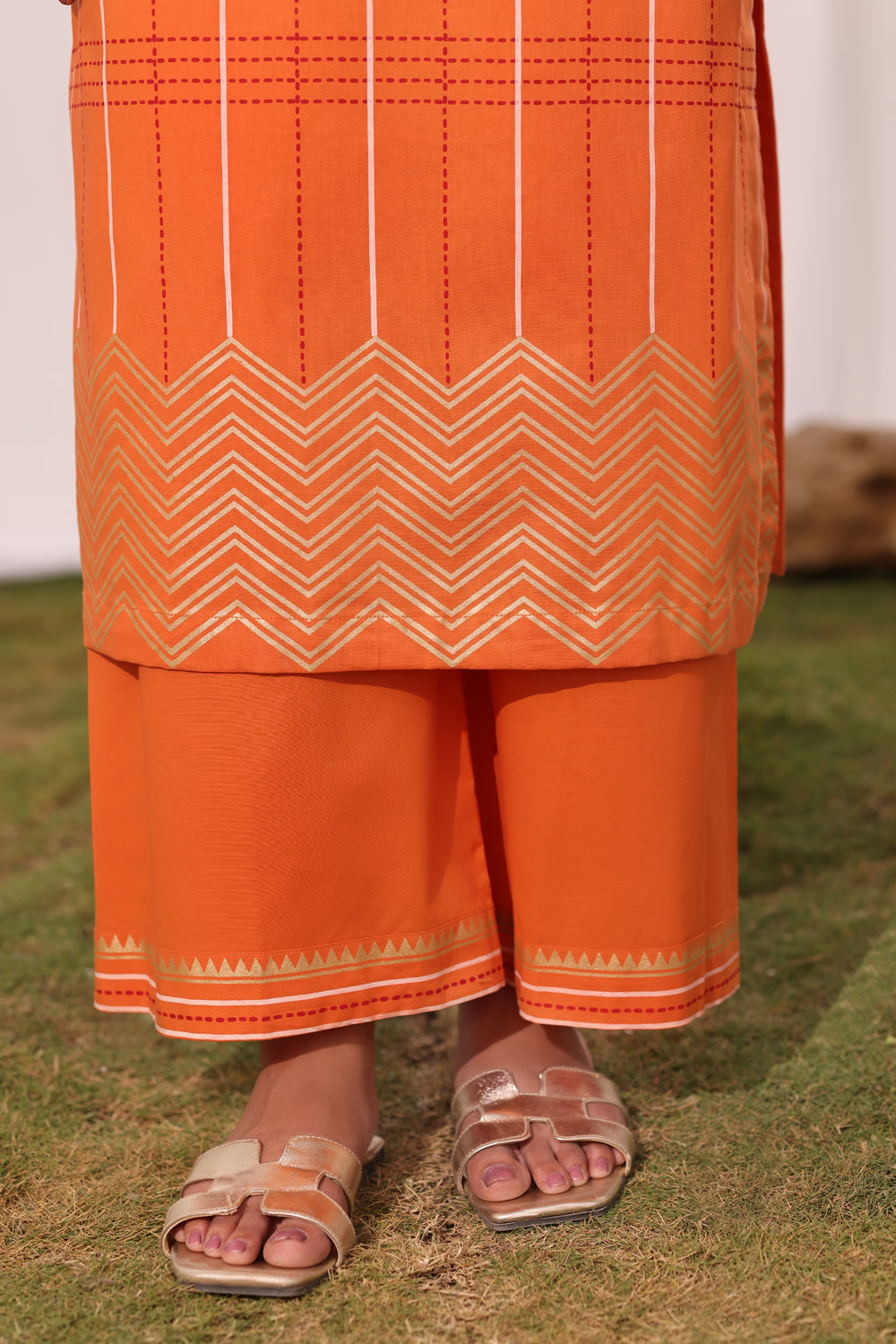 Cambric Block Printed Co-Ord Set