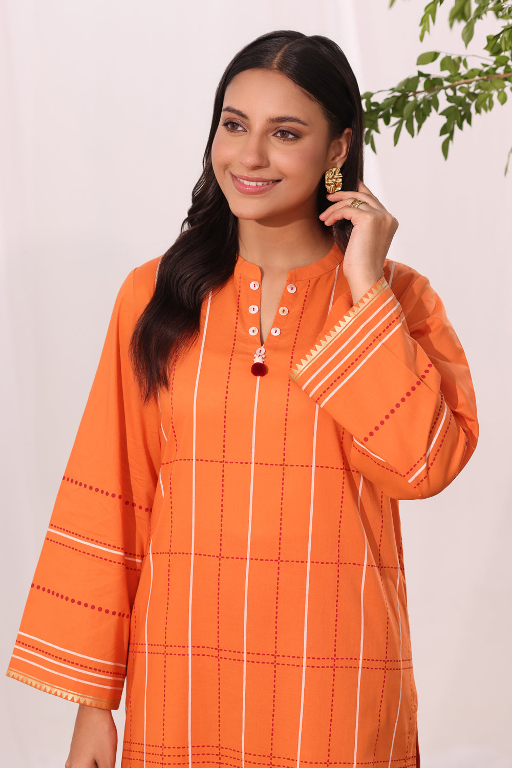 Cambric Block Printed Co-Ord Set