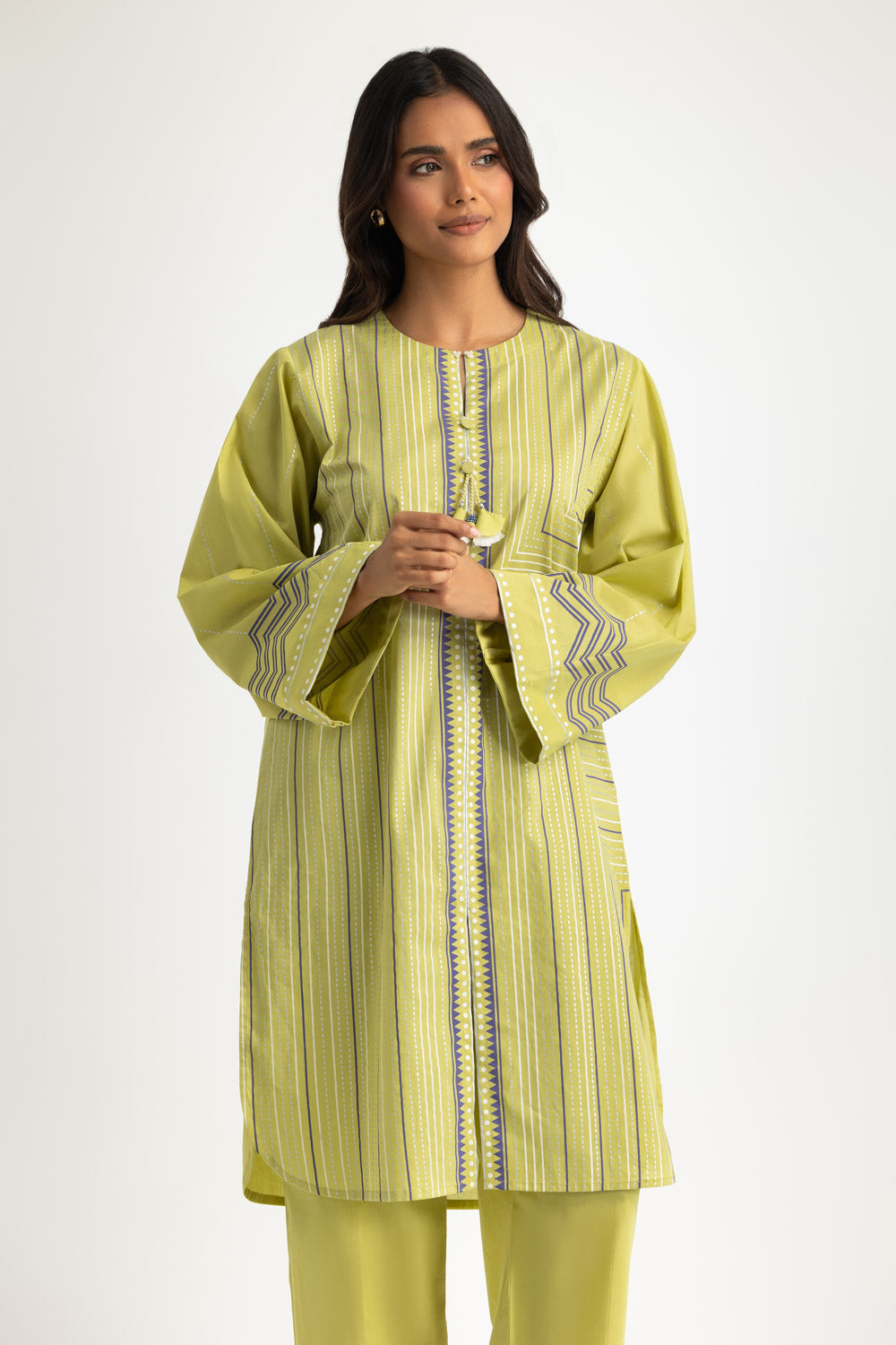 Cambric Block Printed Co-Ord Set