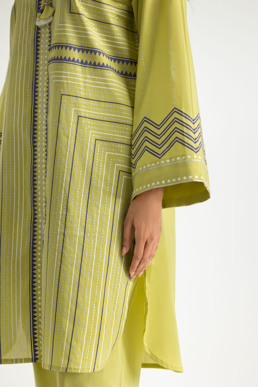 Cambric Block Printed Co-Ord Set