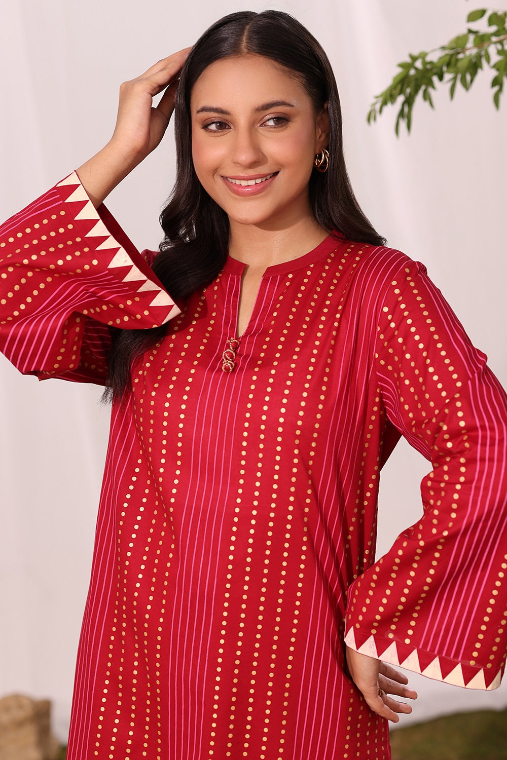 Cambric Block Printed Co-Ord Set