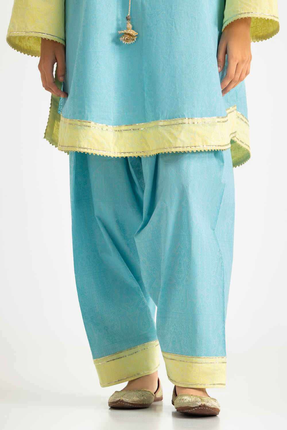 Cambric Block Printed Co-Ord Set