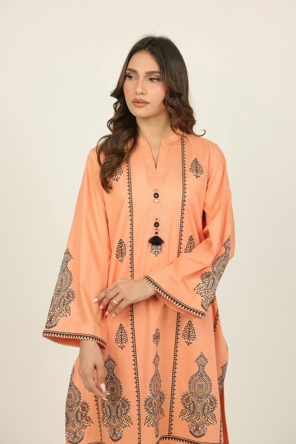 Cambric Block Printed Co-Ord Set