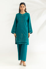 Cambric Embroidered Co-Ord Set