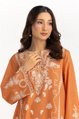 Cambric Embroidered Co-Ord Set