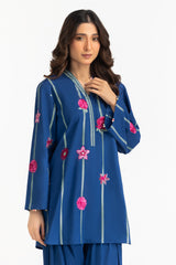 Cambric Embroidered Co-Ord Set