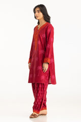 Cambric Embroidered Co-Ord Set