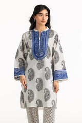 Cambric Embroidered Co-Ord Set