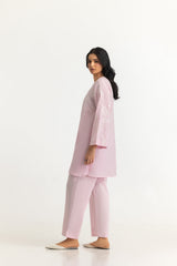 Cambric Embroidered Co-Ord Set