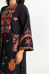 Cambric Embroidered Co-Ord Set