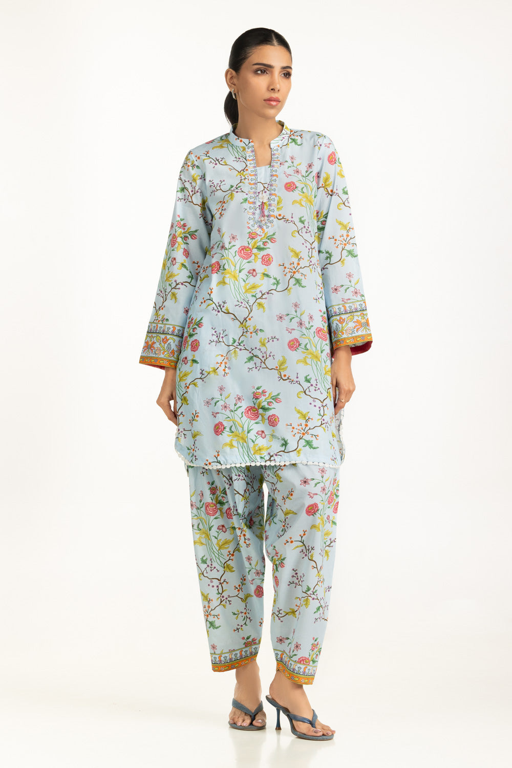 Cambric Printed Co-Ord Set