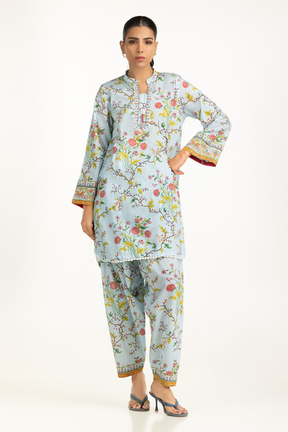Cambric Printed Co-Ord Set