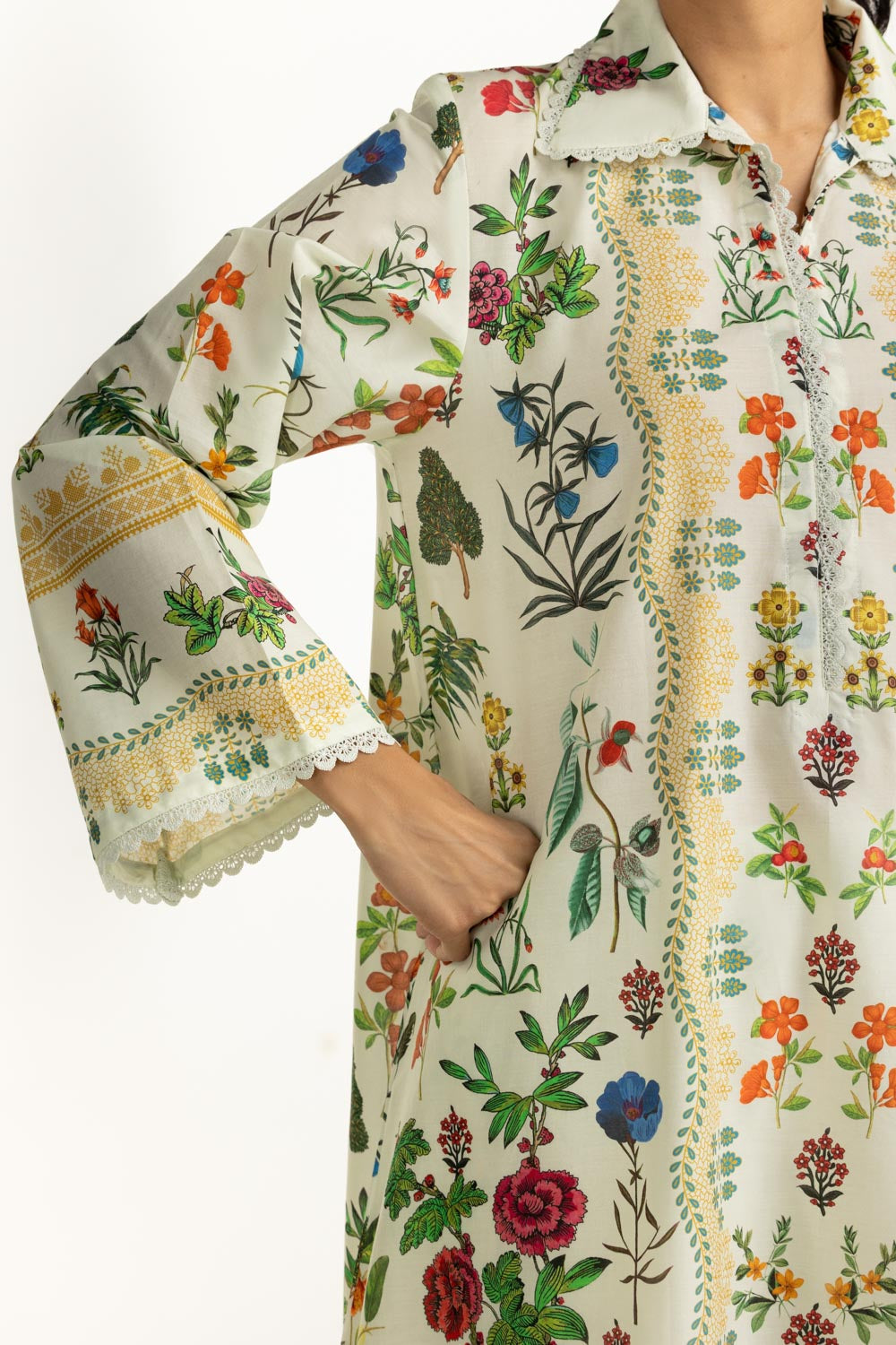 Cambric Printed Co-Ord Set