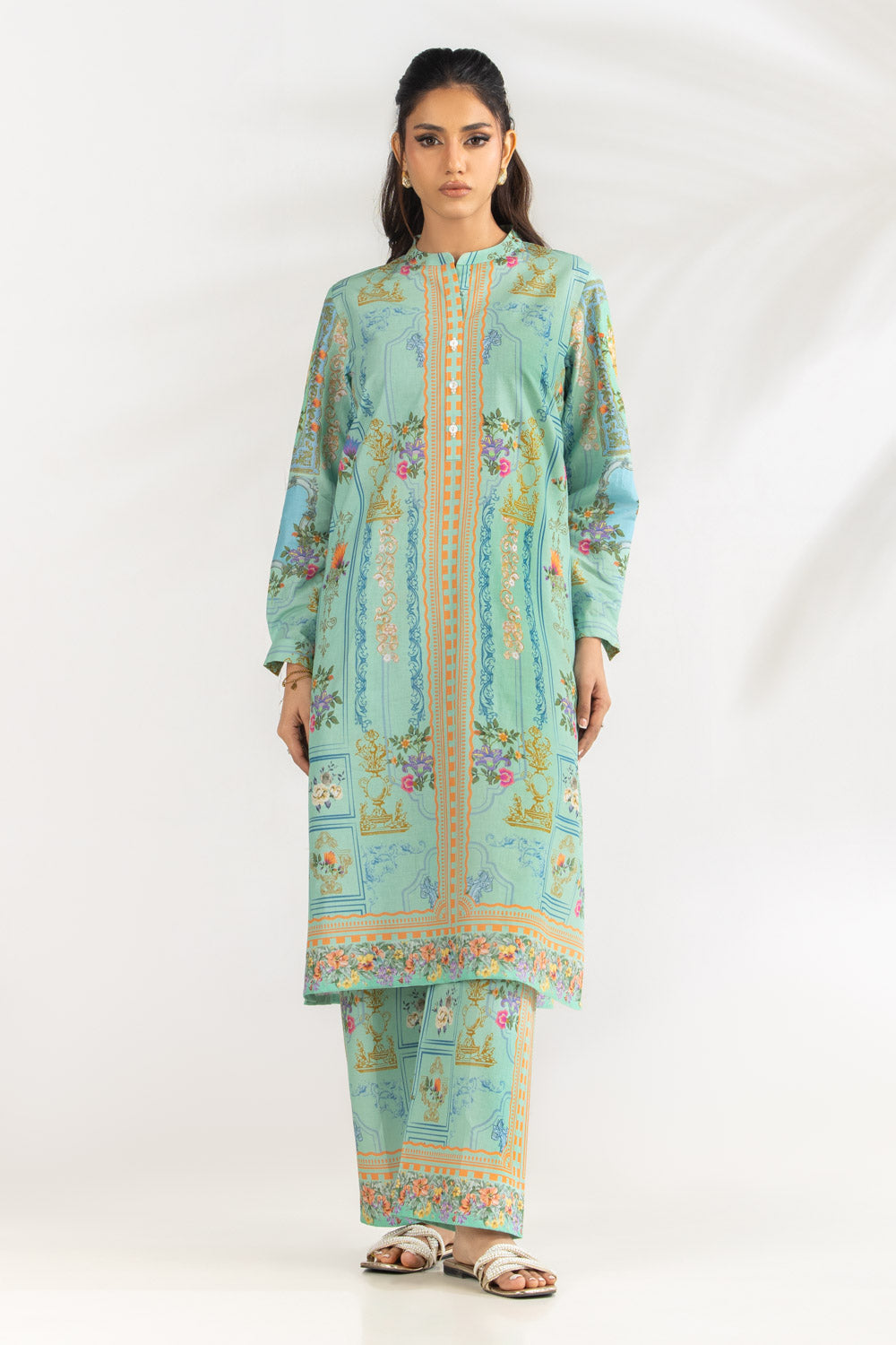 Cambric Printed Co-Ord Set