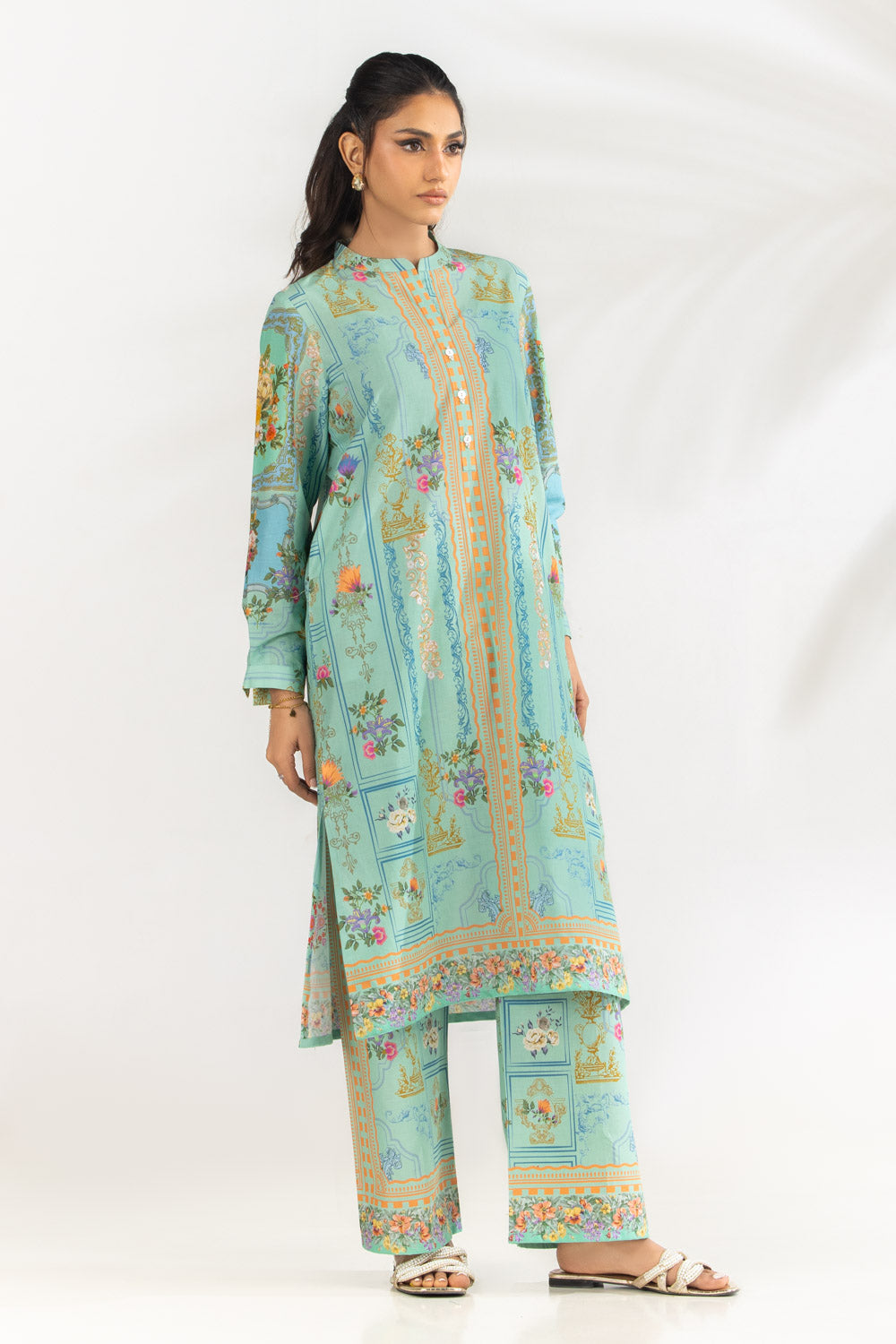 Cambric Printed Co-Ord Set
