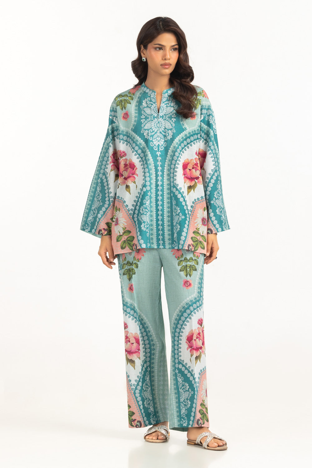 Cambric Printed Co-Ord Set