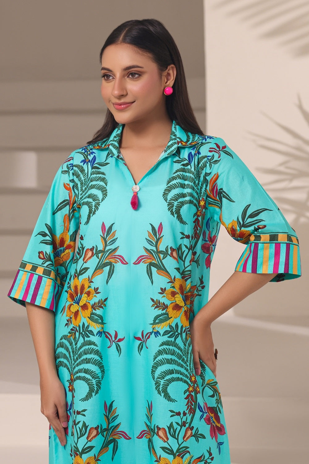 Cambric Printed Co-Ord Set
