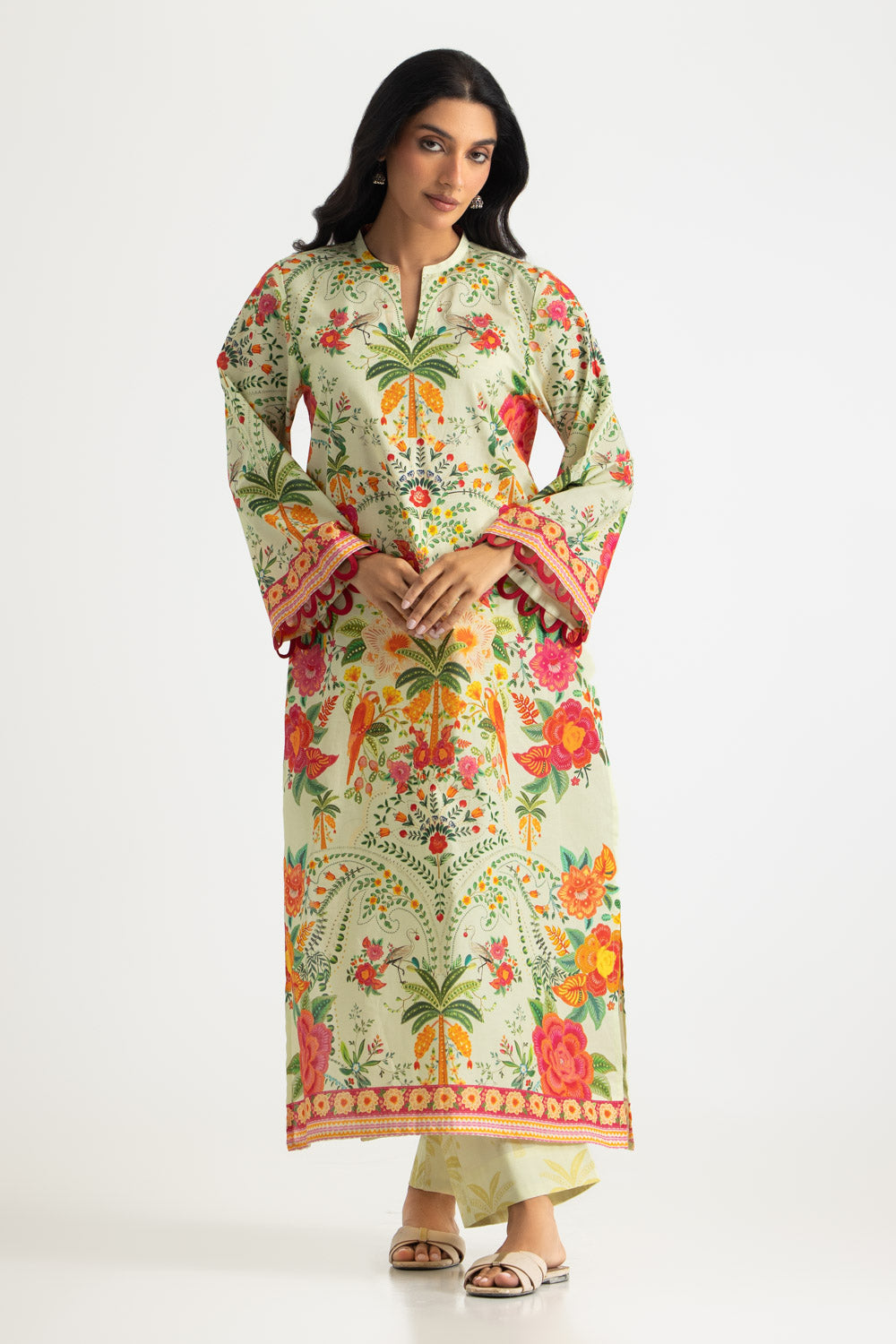 Cambric Printed Co-Ord Set
