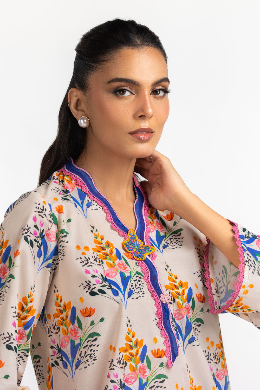 Cambric Printed Co-Ord Set
