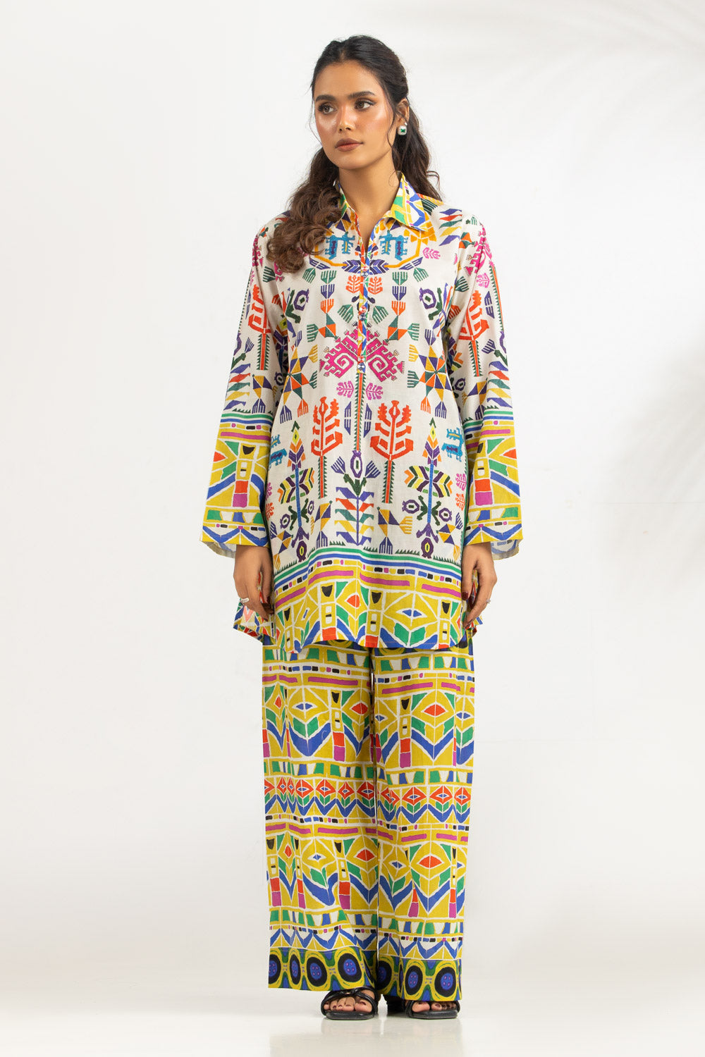Cambric Printed Co-Ord Set