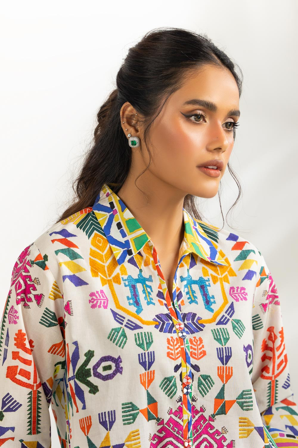 Cambric Printed Co-Ord Set