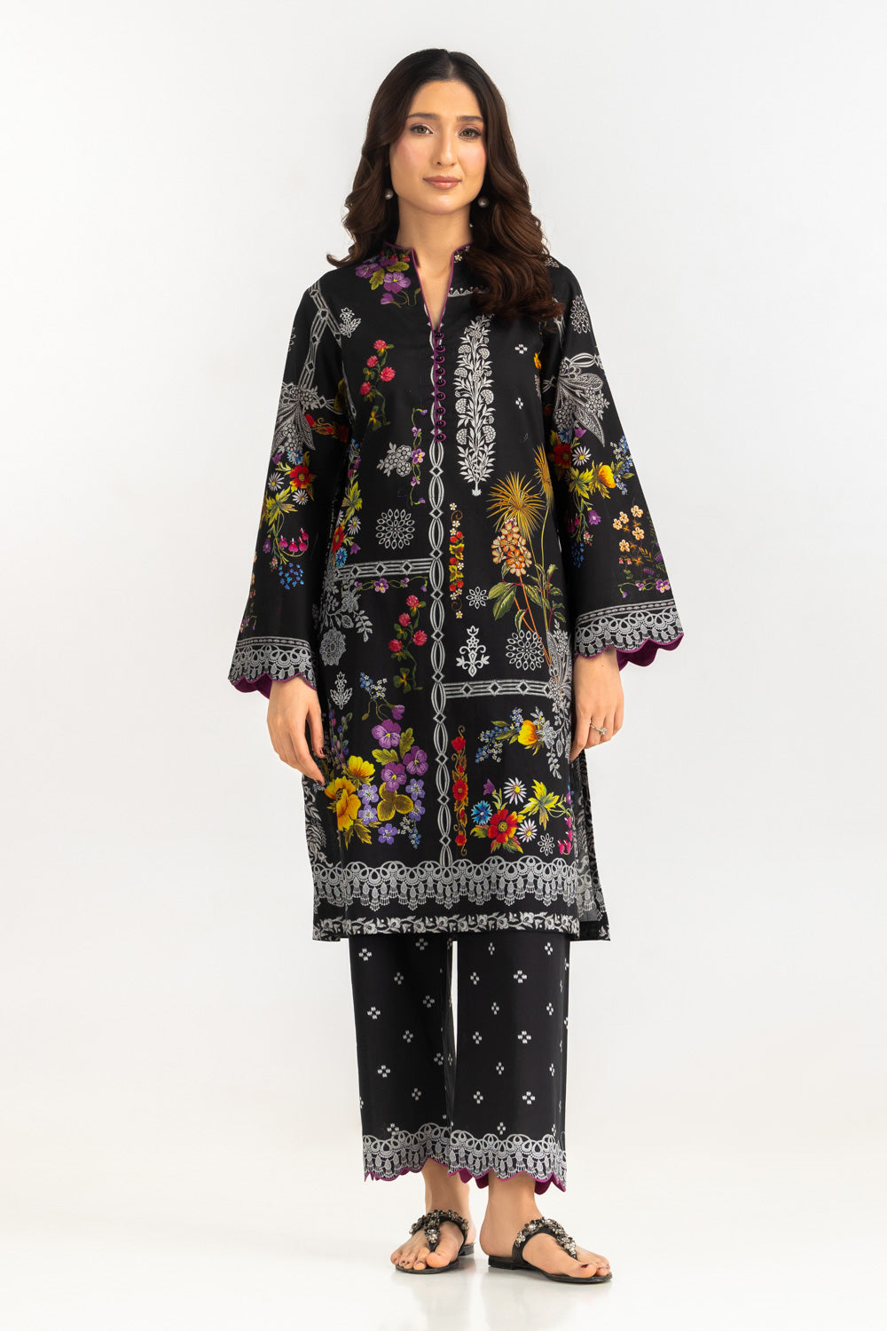 Cambric Printed Co-Ord Set