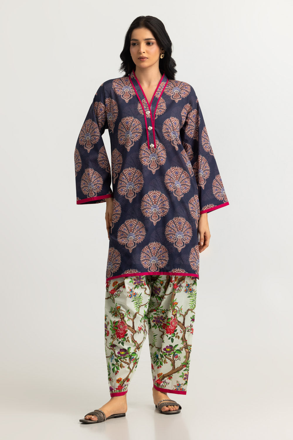 Cambric Printed Co-Ord Set