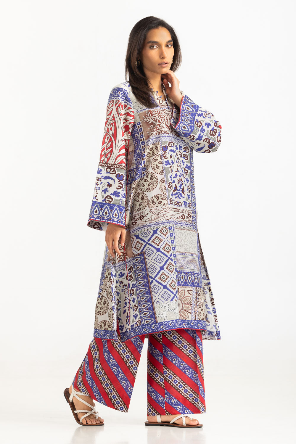 Cambric Printed Co-Ord Set