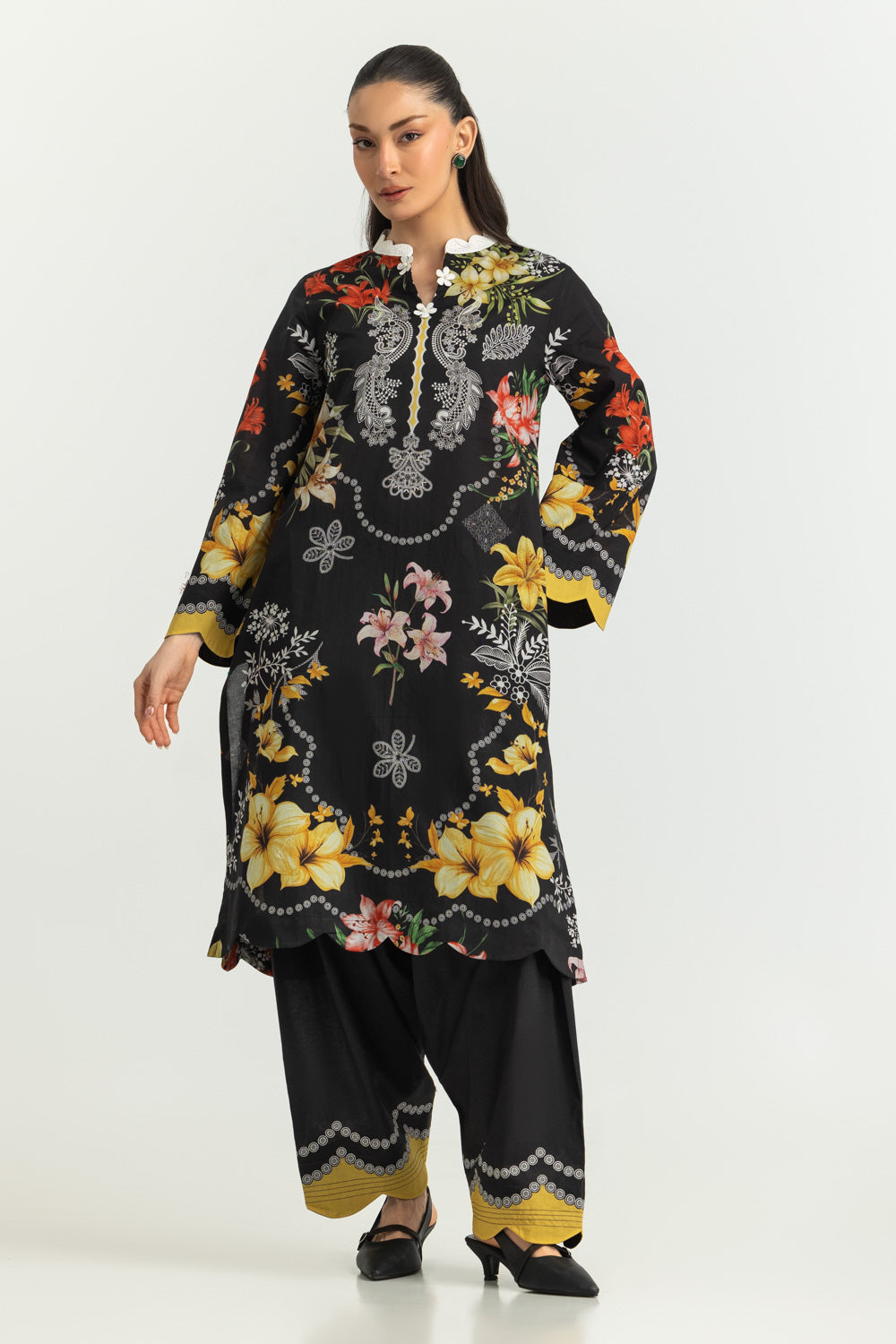 Cambric Printed Co-Ord Set