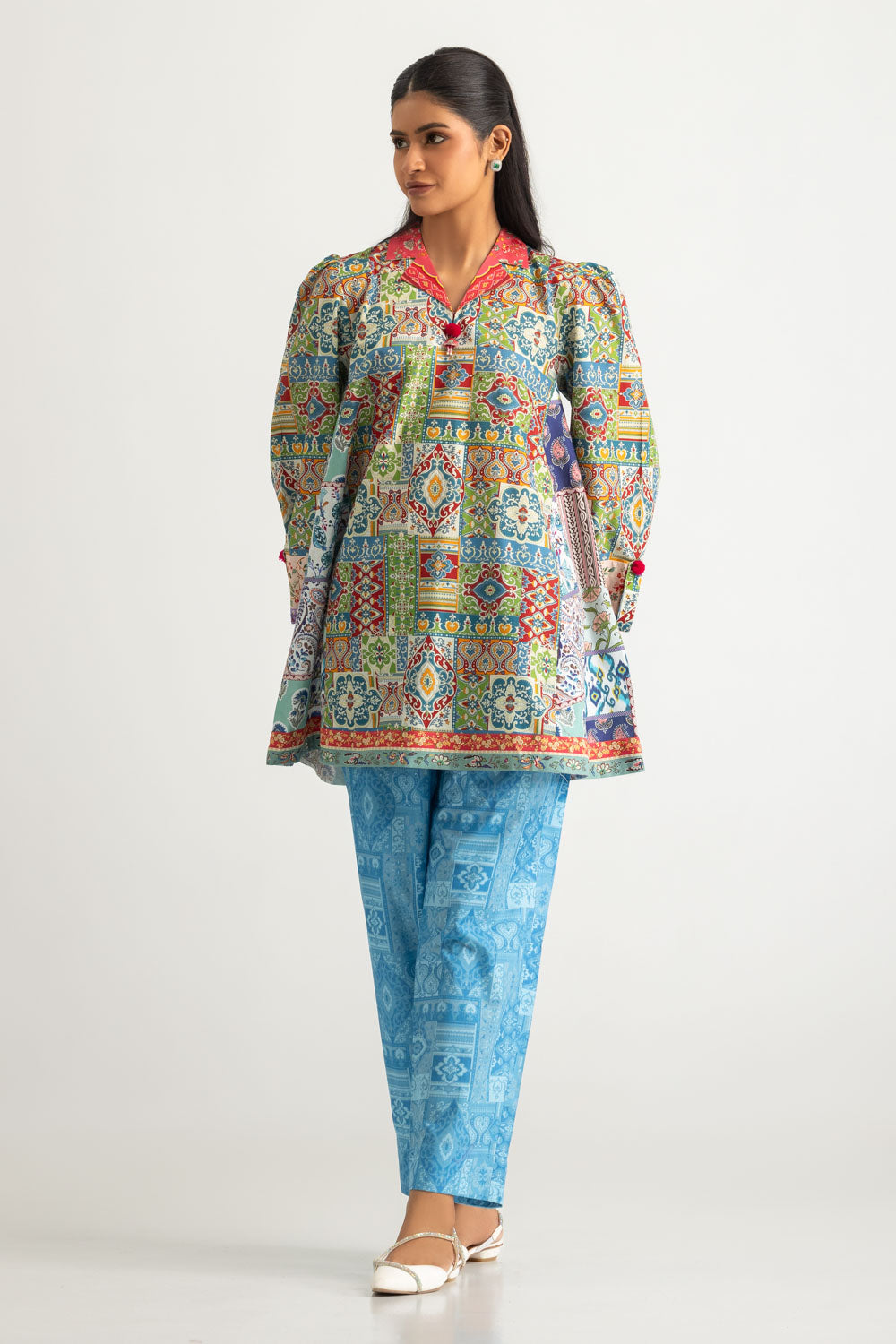 Cambric Printed Co-Ord Set