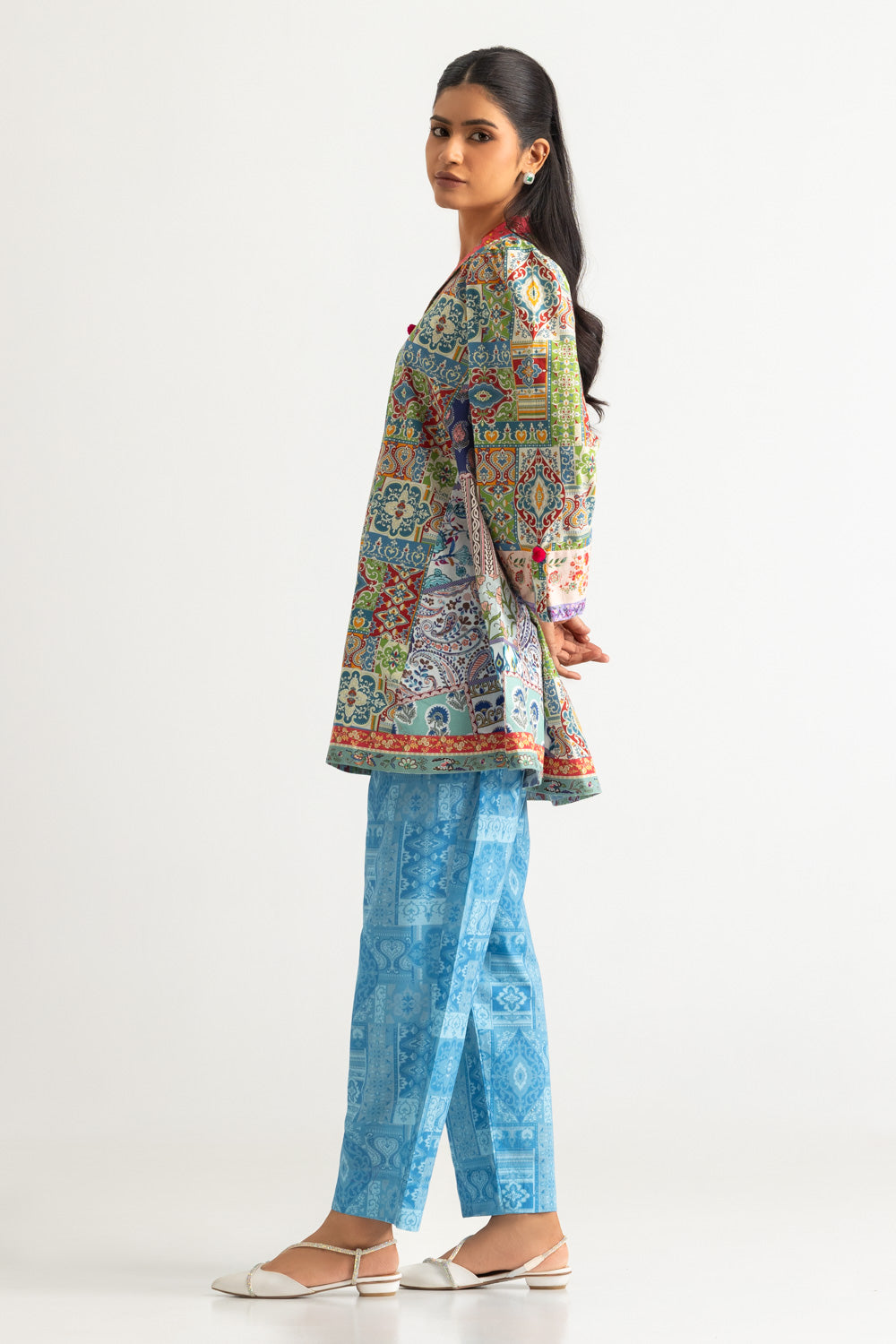 Cambric Printed Co-Ord Set
