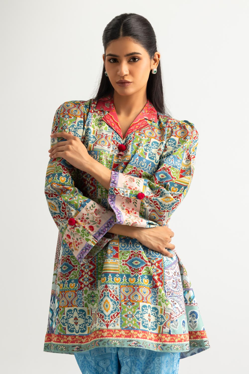 Cambric Printed Co-Ord Set