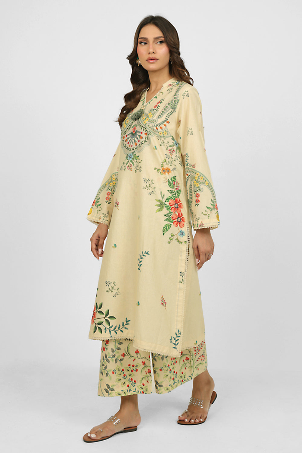 Cambric Printed Co-Ord Set
